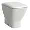 Laufen - Palace Back to Wall Pan with Toilet Seat - PALWC2 Large Image