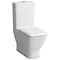 Laufen Palace Close Coupled Toilet (Back to Wall - Rear Inlet) Large Image