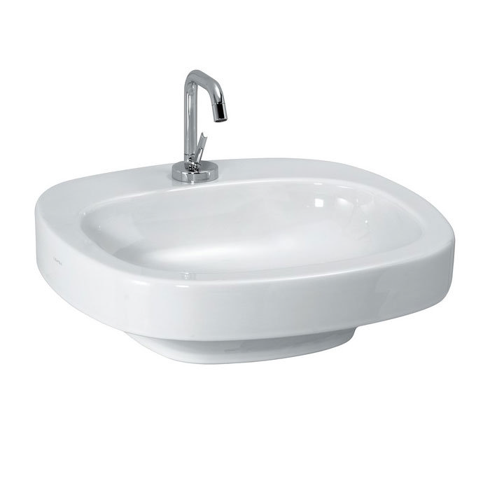 Laufen - Palomba 1 Tap Hole 510mm Countertop Basin - 12801(B) Large Image