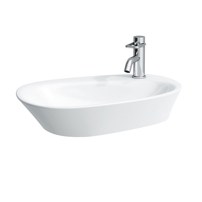 Laufen - Palomba 1 Tap Hole 600mm Countertop Basin - 16803 Large Image