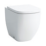 Laufen - Palomba Back to Wall Pan with Toilet Seat - PALOWC2 Large Image