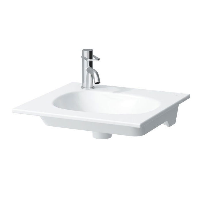 Laufen - Palomba Left Hand Tap Hole Countertop Basin - Various Size Options Large Image