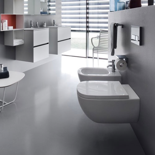 Laufen - Palomba Wall Hung Bidet - 30801 Profile Large Image