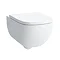 Laufen - Palomba Wall Hung Pan with Toilet Seat - PALOWC3 Large Image