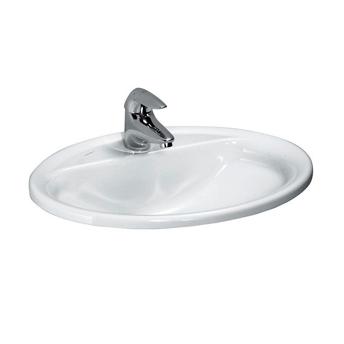 Laufen - Pro 1 Tap Hole 560mm Inset Basin - 13951 Large Image