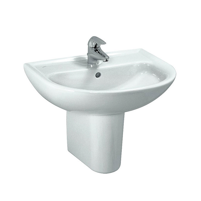 Laufen - Pro 1 Tap Hole Basin - 3 x Size Options Feature Large Image