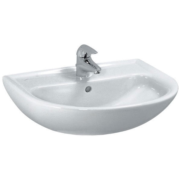 Laufen - Pro 1 Tap Hole Basin - 3 x Size Options Large Image