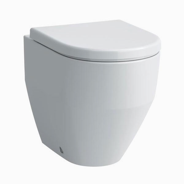 Laufen - Pro Back to Wall Pan with Antibacterial Seat - PROWC6 Large Image