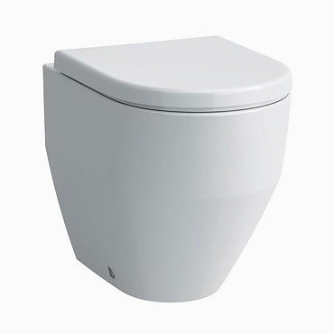 Laufen - Pro Back to Wall Pan with Antibacterial Seat - PROWC6 Profile Large Image
