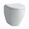 Laufen - Pro Back to Wall Pan with Antibacterial Seat - PROWC6 Large Image