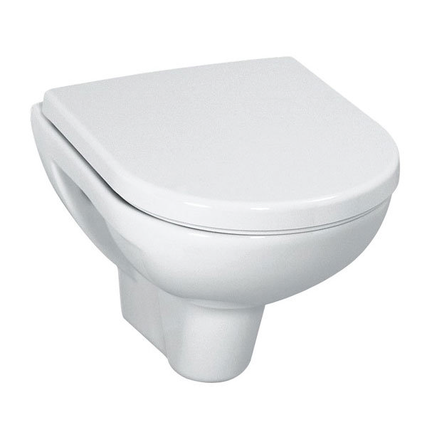 Laufen - Pro Compact Wall Hung Pan with Toilet Seat - PROWC10 Large Image