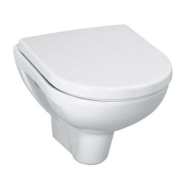 Laufen - Pro Compact Wall Hung Pan with Toilet Seat - PROWC10 Profile Large Image