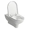 Laufen - Pro Liberty Wall Hung Pan with Antibacterial Seat (Extended Projection) - PROWC11 Profile Large Image