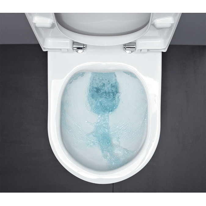 Laufen - Pro Rimless Wall Hung Pan with Antibacterial Seat Profile Large Image