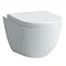 Laufen - Pro Rimless Wall Hung Pan with Antibacterial Seat Large Image