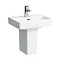 Laufen - Pro S 1 Tap Hole 450mm Small Basin - 15961 Profile Large Image