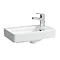Laufen - Pro S 1 Tap Hole Small Asymmetric Basin - Right or Left Hand Option Large Image