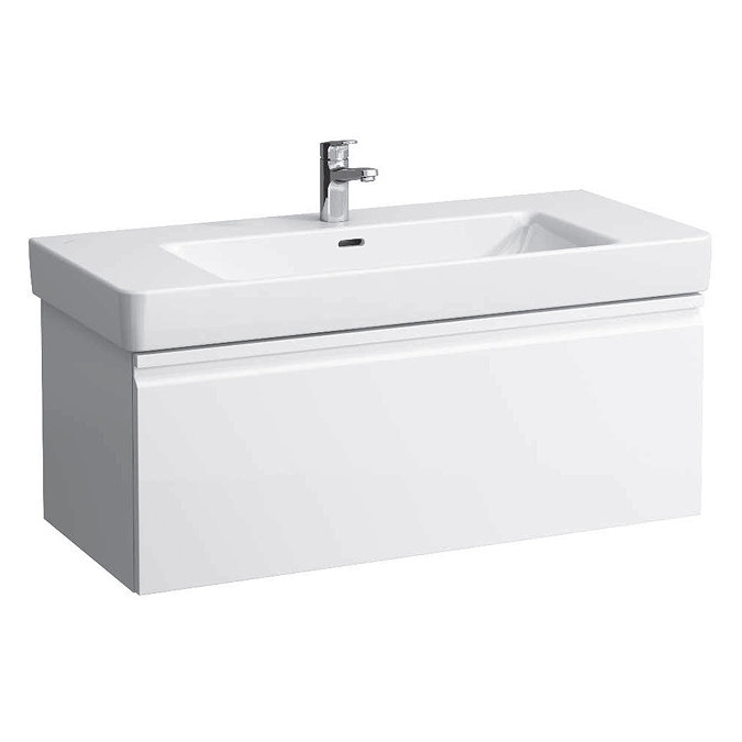 Laufen - Pro S 1010mm 1 Drawer Vanity Unit and Basin - 2 x Colour Options Large Image