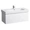 Laufen - Pro S 1010mm 1 Drawer Vanity Unit and Basin - 2 x Colour Options Large Image