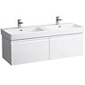 Laufen - Pro S 1260mm 2 Drawer Vanity Unit and Double Basin - 2 x Colour Options Large Image