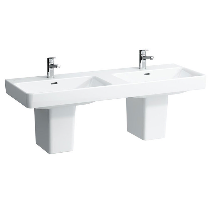 Laufen - Pro S 1300mm Double Basin - 14968 Profile Large Image