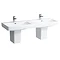 Laufen - Pro S 1300mm Double Basin - 14968 Profile Large Image