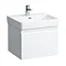 Laufen - Pro S 570mm 1 Drawer Vanity Unit and Basin - 2 x Colour Options Large Image