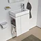 Laufen - Pro S Single Door Asymmetrical Vanity Unit and Basin - Left Hand Door - 4 x Colour Options 