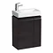 Laufen - Pro S Single Door Asymmetrical Vanity Unit and Basin - Left Hand Door - 4 x Colour Options