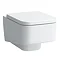 Laufen - Pro S Wall Hung Pan with Toilet Seat - PROWC7 Large Image