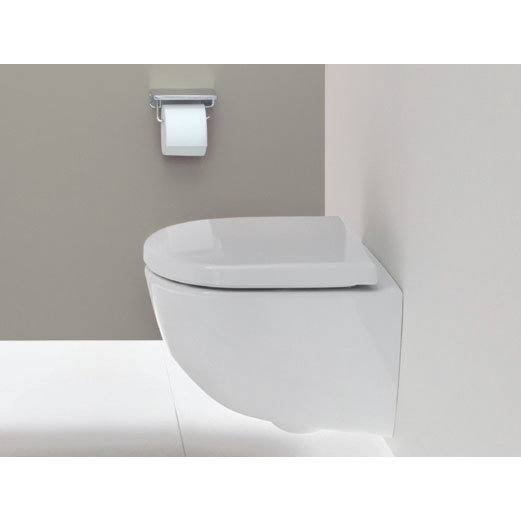 Laufen - Pro Wall Hung Pan with Antibacterial Seat - PROWC9 Profile Large Image