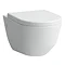 Laufen - Pro Wall Hung Pan with Antibacterial Seat - PROWC9 Large Image