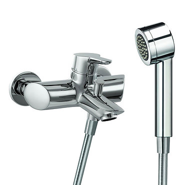 Laufen - Twin Pro Wall Mounted Bath Shower Mixer with Kit Profile Large Image