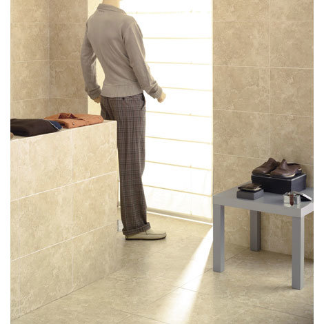BCT Tiles - 9 Rapolano Noce Satin Floor Tiles - 331x331mm - BCT20270 Profile Large Image