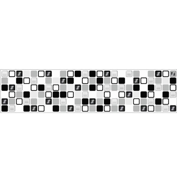 Laura Ashley - 6 Hinton Mosaic Strips - 398x98mm - LA51089 Large Image