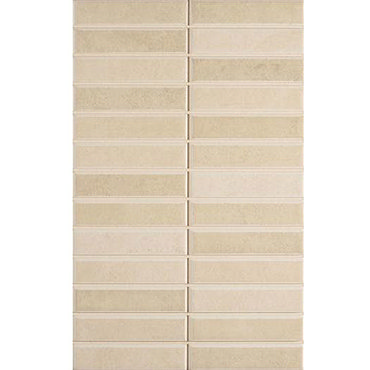 Laura Ashley - 10 Malvern Beige Mosaic Wall Satin Tiles - 248x398mm - LA50846 Profile Large Image