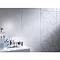 Laura Ashley - 10 Marchmont White Wall Gloss Tiles - 248x398mm - LA51294 Profile Large Image