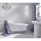 Laura Ashley - 10 Marchmont White Wall Gloss Tiles - 248x398mm - LA51294 Feature Large Image
