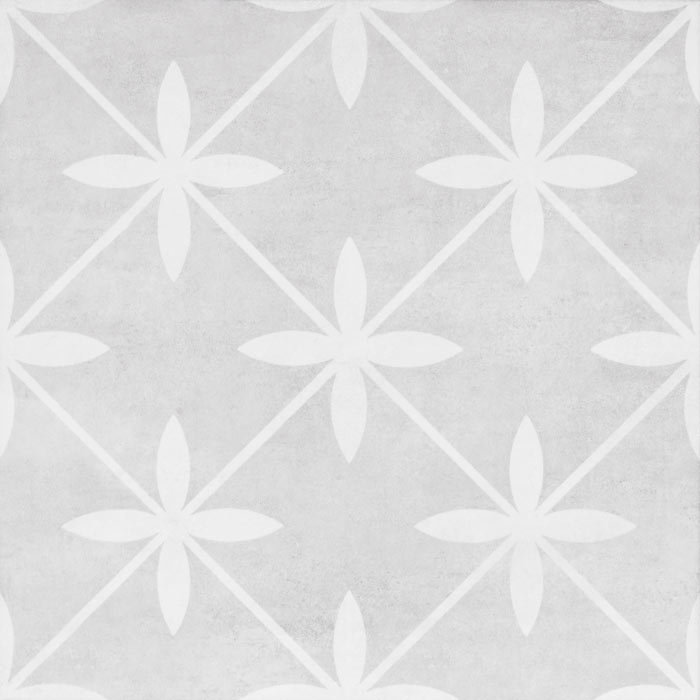 Laura Ashley Wicker Dove Grey Floor Tiles - 331 x 331mm - LA51997  Profile Large Image