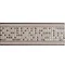 Laura Ashley - 6 Wintergarden Beige Gloss Strips - 248x80mm - LA51157 Large Image