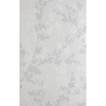 Laura Ashley - 10 Wintergarden Floral Grey Wall Gloss Tiles - 248x398mm - LA51027 Profile Large Image