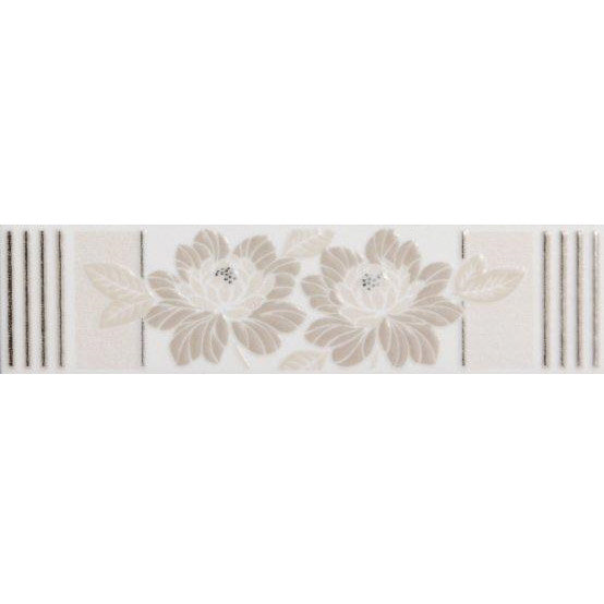 Laura Ashley - 6 Wiston Osaka Cream Satin Strips - 198x50mm - LA51324 Large Image