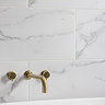 Laurito White Marble Effect Wall & Floor Tiles - 300 x 600mm