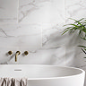 Laurito White Marble Effect Wall & Floor Tiles - 300 x 600mm