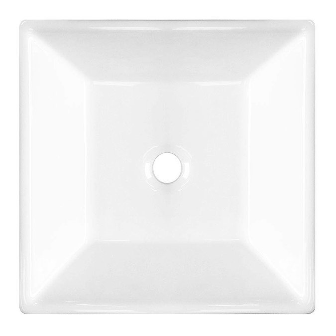 Lazio Counter Top Basin + Wall Mounted Basin Mixer Tap Standard Large Image