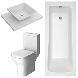 Lazio Modern Bathroom Suite Large Image