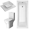 Lazio Modern Bathroom Suite Large Image