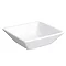 Lazio Square Counter Top Basin - 0 Tap Hole - 400 x 400mm Profile Large Image