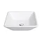 Lazio Square Counter Top Basin - 0TH - 410 x 410mm  In Bathroom Large Image