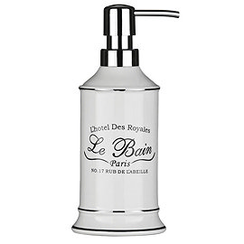 Le Bain White Ceramic Lotion Dispenser - 1601335 Large Image